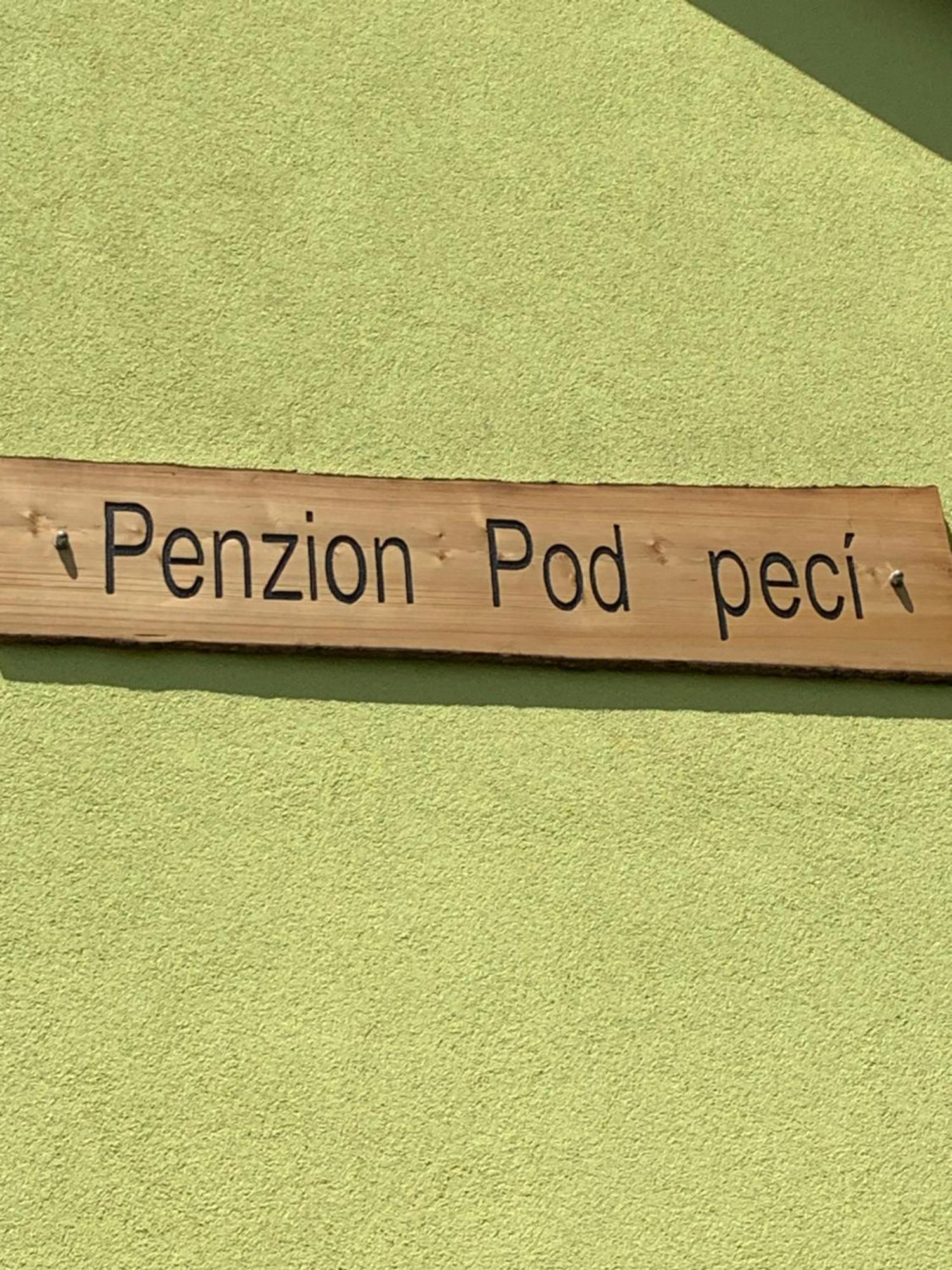 Penzion Pod Peci Lenora Eksteriør billede